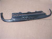 Carbon Fiber Rear Bumper Diffuser Spoiler For Audi A4 B8