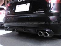 PU Audi A4 B7 Carbon Fiber Sline Rear Diffuser