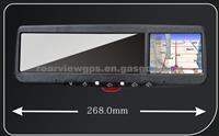 3.5 Inch Lcd Auto-Dimming Gps Navigation Rearview Mirror Monitor With Gatelink And TMC OM-035RA For ChevroletAveo From 2008 To 2011