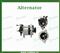 Alternator 3701100BBB1 14V 80A