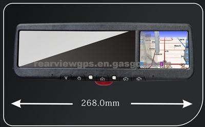 3.5 Inch Lcd Auto-Dimming Rear View Mirror Monitor With Touch Screen OM-035RA For Honda 2007 Odyssey Cra Mazda M6