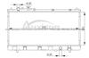 Auto Radiator For Mazda 323'FML'2003 ZL05-15-200