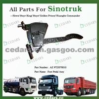 Sinotruk Spare Parts Foot Pedal Assy AZ 9725570010