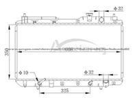 Radiator For Honda CRV RD1 19010-P3F-901