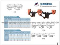 American Type 2* 16T Trailer Mechanical Suspension Axles