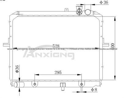 Radiator For KIA SERIE OK60H-15-200A