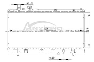 Auto Radiator For Mazda 323'FML'2003 ZL05-15-200