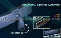 3.5 Inch Rear View Mirror With Rear Camera Display And Parking Sensor AK-035LA For Vw Tiguan From 2009 To 2010