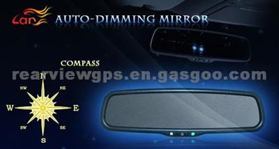 10 Inch Auto-Dimming Mirror AD-10D For Vw Routan CC From 2009 To 2011