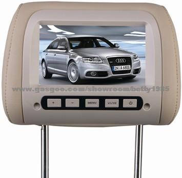 HEADREST CAR DVD MPEG4 AND MONITOR YH-600B