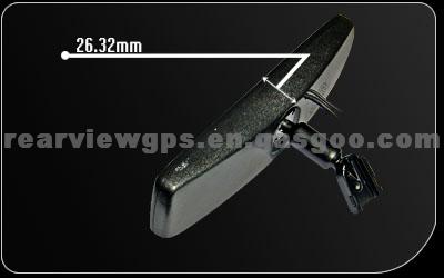 4.3 Inch Bluetooth Rearview Mirror Monitor With CCD Program Night Vision Camera And Revering Parking Sensor