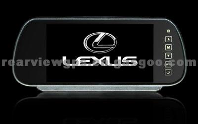 7.0 Inch Special Rearview Mirror Monitor With Night Vision Camera And Reversing Parking Sensor BK-073MA For Ford Mustang From 2000 To 2011