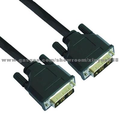 DVI cable for computer,TV set,DVD players