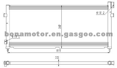 Condenser VOLVO TRUCK 20515134 20838905 3980841