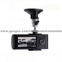 Car Black Box / HD Car DVR 5M Pixel Two Lens