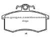 Brake Pad for LADA 2108-350 1089