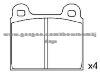 Brake Pad for VOLKSWAGEN 251 698 151 D