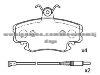 Brake Pad for RENAULT 60 00 008 126