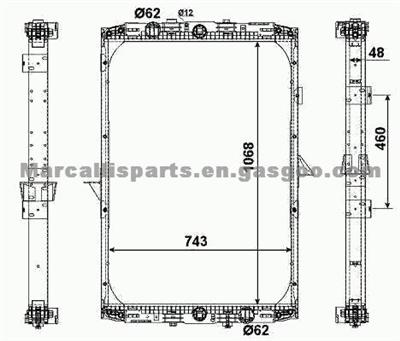 Radiator For IVECO DAF 95 XF