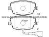 Brake Pad for SEAT 6Q0 698 151 C