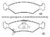 Brake Pad for KIA 0K2A2-33-23Z