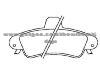 Brake Pad for FORD 1 204 850