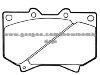 Brake Pad for TOYOTA 04465-0C012