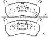 Brake Pad for MAZDA GA97-49-280