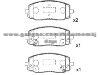 Brake Pad for KIA 58101-07A10