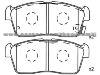 Brake Pad for DAIHATSU 04491-97217