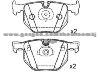 Brake Pad for BMW 34 21 6 761 285