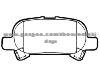 Brake Pad for TOYOTA 04466-33080