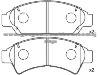 Brake Pad for TOYOTA 04465-28360