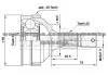 CV Joint Outer Diameter :90 mm