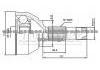 CV Joint for  PEUGEOT: 207