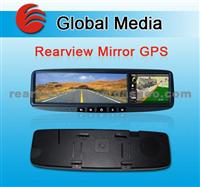 3.5 Inch Special Rearview Mirror With Car Camera And Parking Sensor CM-035RB For Chevrolet Corvette Traverse From 2009 To 2011