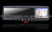 3.5 Inch Special Rearview Mirror With Gps System And Support A2DP OM-035RA For ChryslerSebing From 2007 To 2011