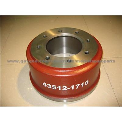 Hino Brake Drum 43512-1710 For Drum Brakes