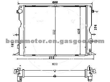 Radiator Land Rover PCC001020