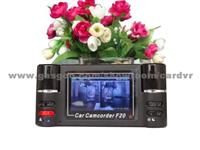 Real H.264 Video Format Dual Lens Car Camera F20