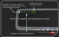 4.3 Inch Special LCD Auto Dimming With 6 Way Video And Supports SIRI Voice Control Of Iphone 4S For Chevrolet Corvette Traverse From 2009 To 2011