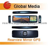 3.5 Inch Rearview Mirror GPS Navigation With Bluetooth/Homelimk/GPS/MP3/MP4 For Honda Accrod 2005 Odyssey Civic 2008 City