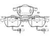 Brake Pad For AUDI 4B0698151E