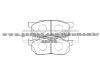 Brake Pad For HONDA 45022-SB0-505