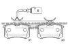 Brake Pad For AUDI 7M3698451