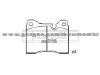 Brake Pad For BMW 34111158360