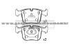 Brake Pad For BMW 34111160296