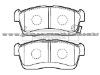 Brake Pad For DAIHATSU 04491-97210-000