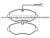 Brake Pad For NISSAN D1060-BM600