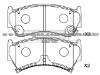Brake Pad For NISSAN 41060-0M892